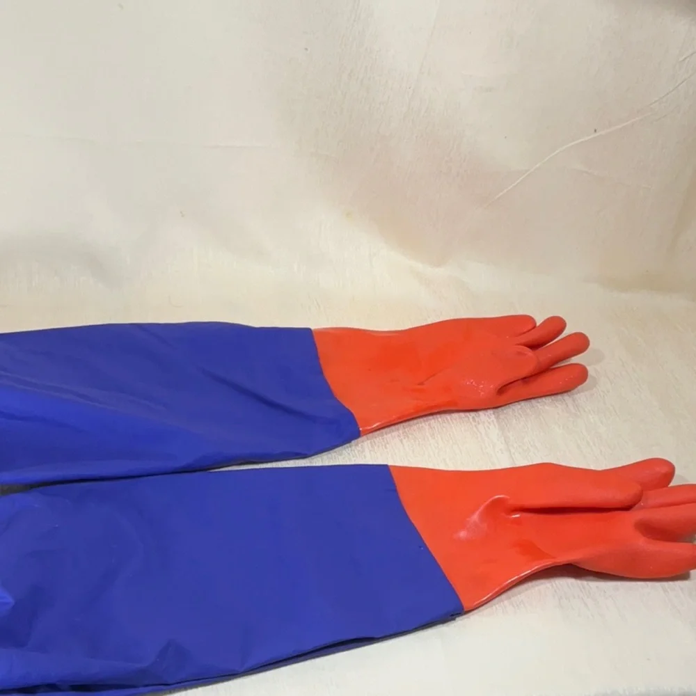Coralife Aqua Gloves- Heavy Duty Aquarium Gloves 28-Inch PVC